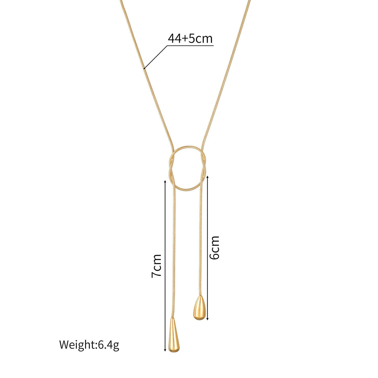 Orek Evara Loop Drop Necklace necklace gift packaging