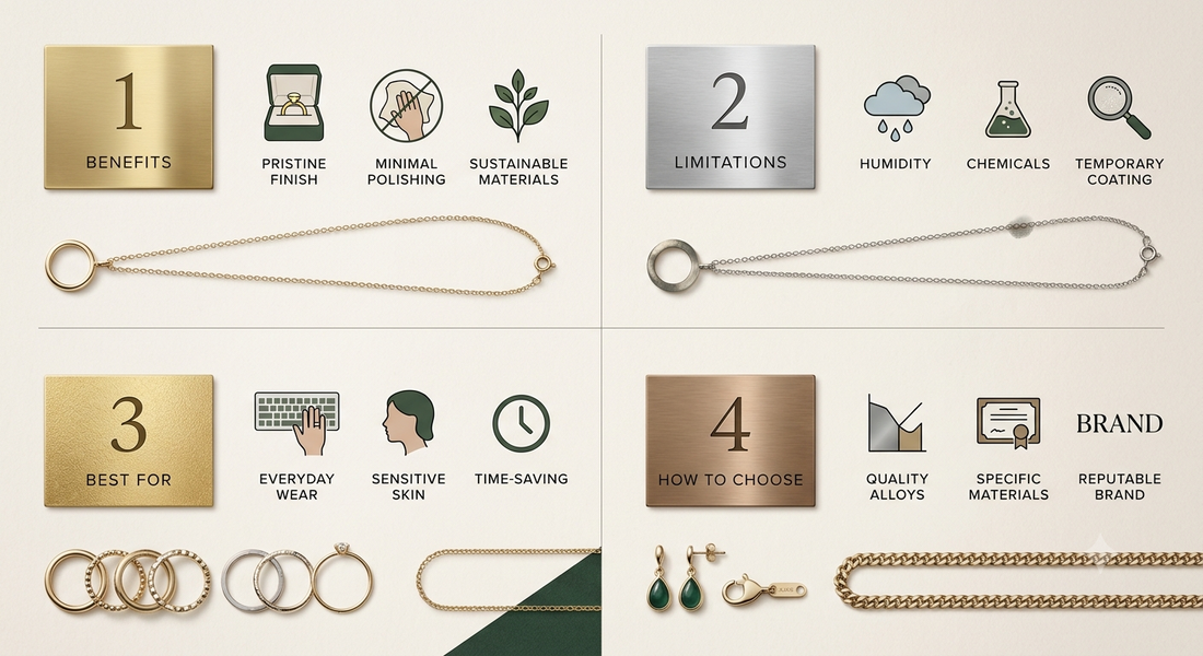 How to care for gold plated jewellery with simple everyday tips