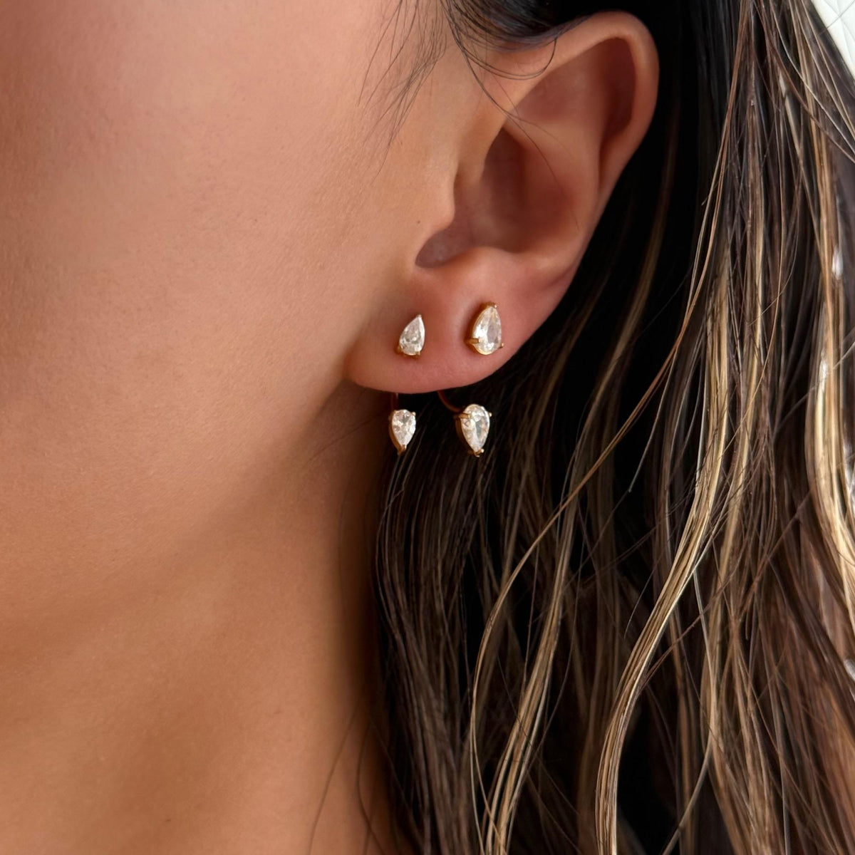 Evara Orek waterproof anti tarnish earrings for women