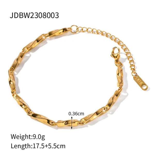Orek Avira Mobius Bracelet waterproof anti tarnish bracelet for women
