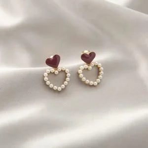 OREK Oria Soft Amour Earing Anti Tarnish Gold Plated Jewelry 2.5 Micron Premium Finish Long Lasting with 1 Year Exchange Warranty