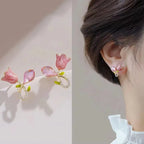OREK Arelia Bloom Spark Studs Anti Tarnish Gold Plated Jewelry 2.5 Micron Premium Finish Long Lasting with 1 Year Exchange Warranty