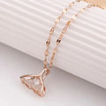 OREK Luna Tidal Muse Necklace Anti Tarnish Gold Plated Jewelry 2.5 Micron Premium Finish Long Lasting with 1 Year Exchange Warranty