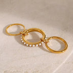OREK  Anti Tarnish Gold Plated Jewelry 2.5 Micron Premium Finish Long Lasting with 1 Year Exchange Warranty