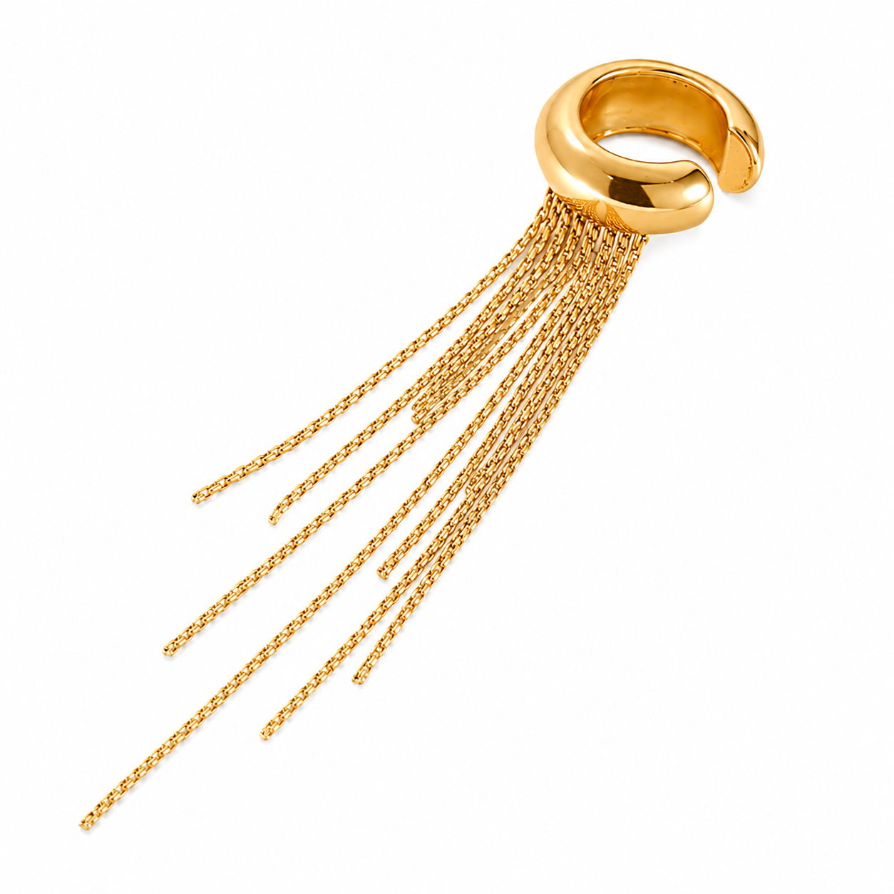 Orek Elara Peace Tassel Cuff waterproof anti tarnish earrings for women