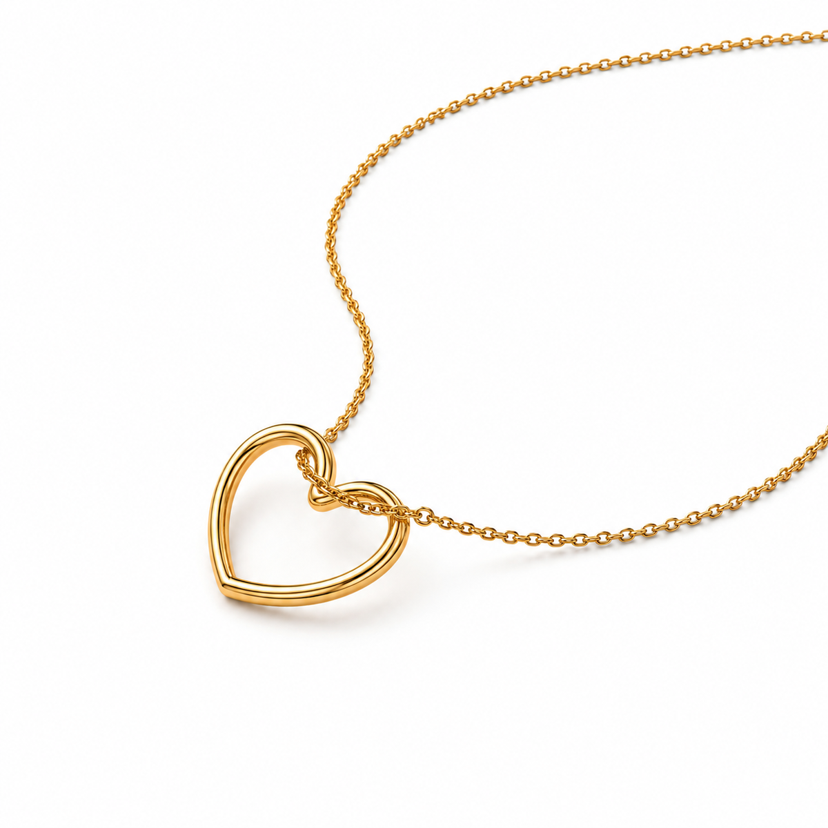 Orek Arelia Pure Heart Necklace waterproof anti tarnish necklace for women