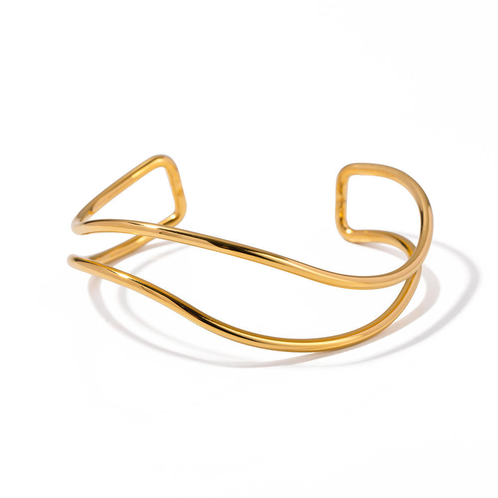 Orek Arelia Double Layer Bangle waterproof anti tarnish bracelet for women