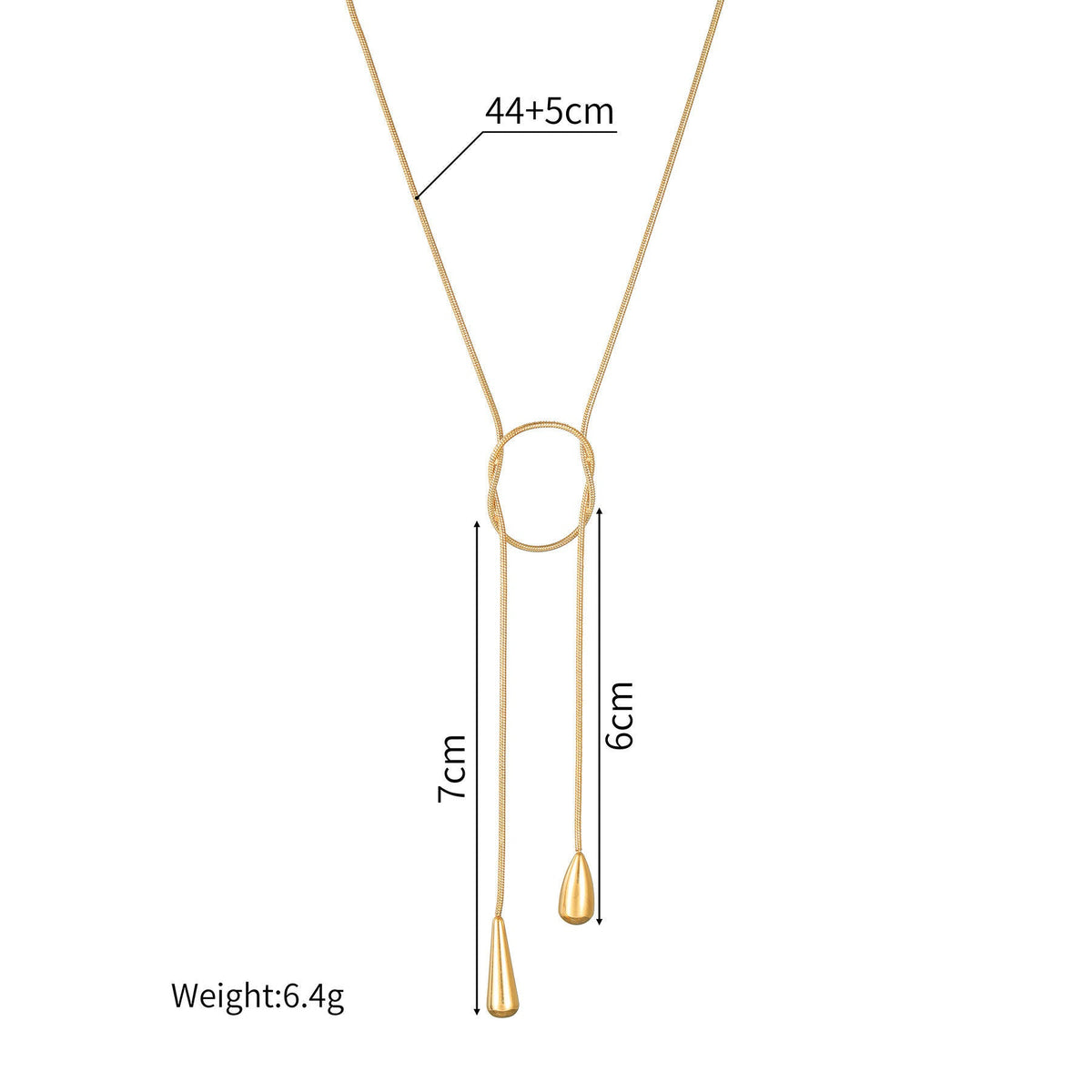 Orek Evara Loop Drop Necklace necklace gift packaging