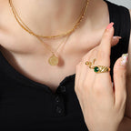 OREK  Anti Tarnish Gold Plated Jewelry 2.5 Micron Premium Finish Long Lasting with 1 Year Exchange Warranty