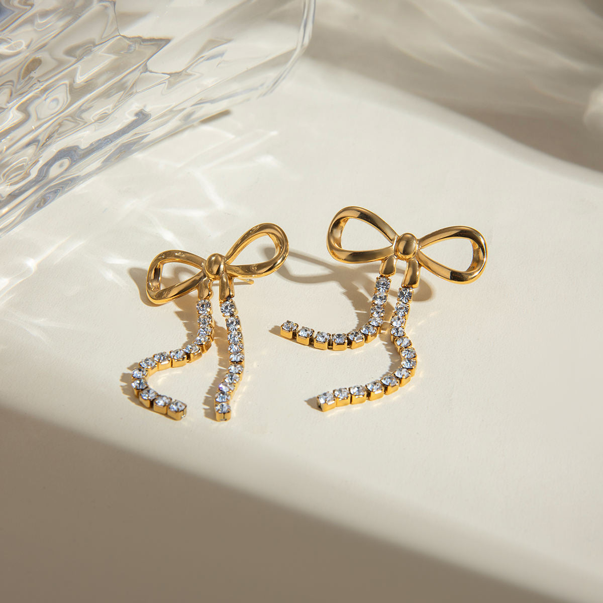 Orek Elara Bow Earrings earrings styled with everyday outfit