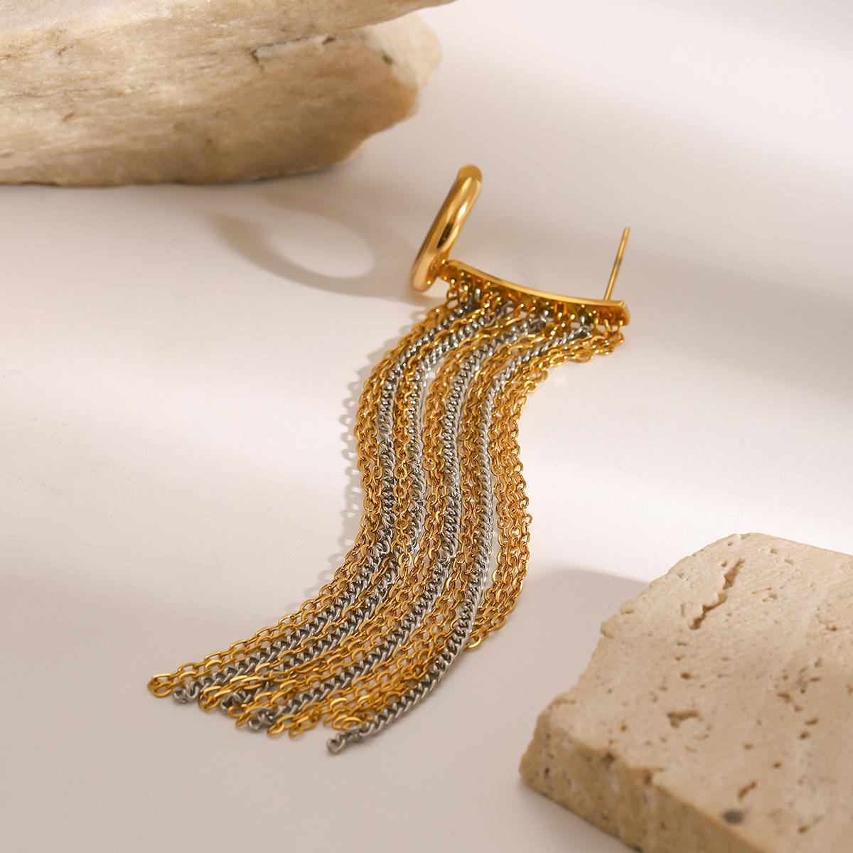 Orek Arelia Mono Fringe Cuff waterproof anti tarnish earrings for women