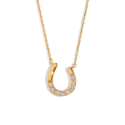 Orek Evara Horseshoe Necklace waterproof anti tarnish necklace for women