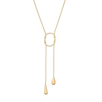 Evara Loop Drop Necklace