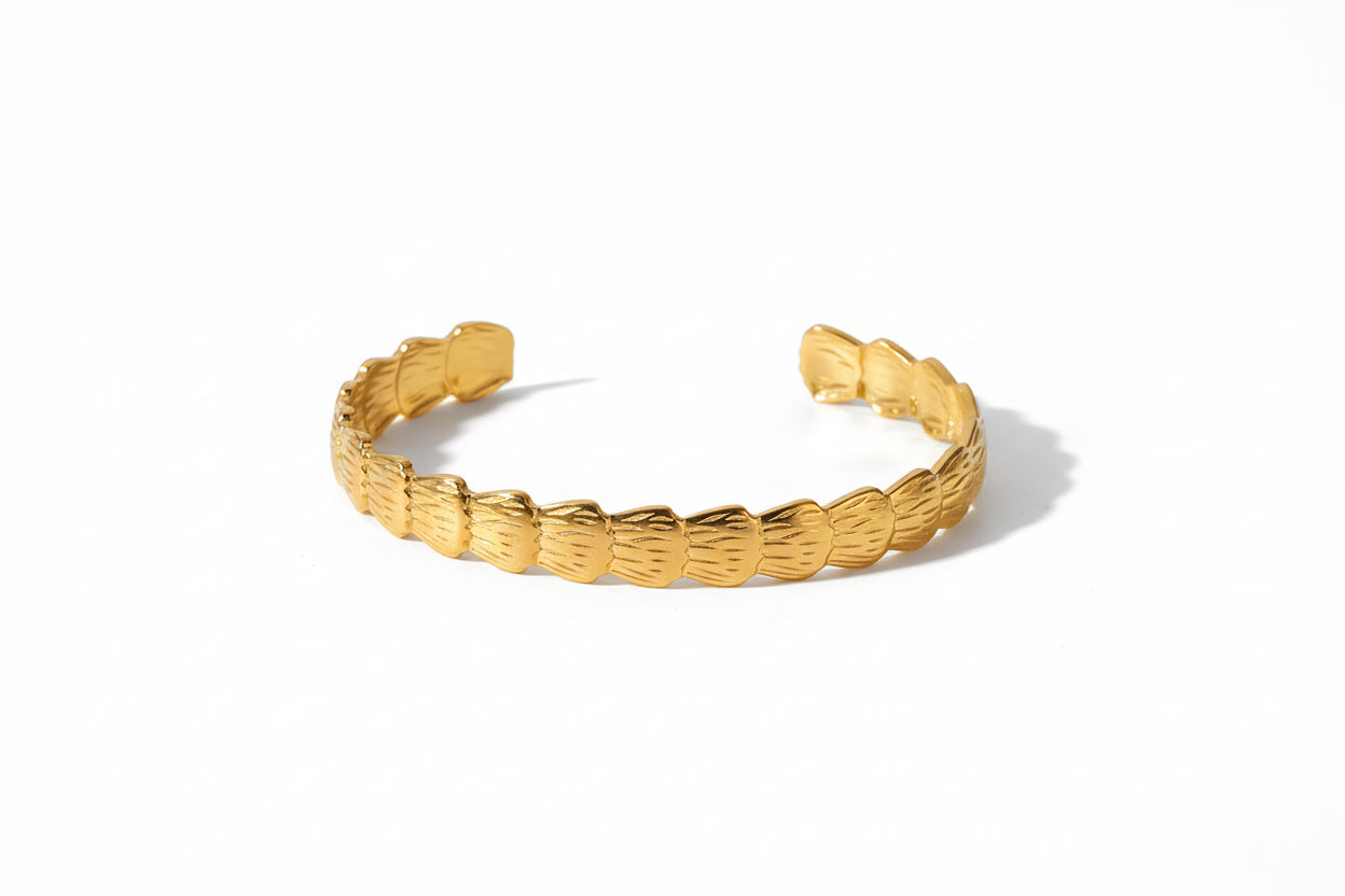 Orek Sora Luxe Adjustable Bangle waterproof anti tarnish bracelet for women