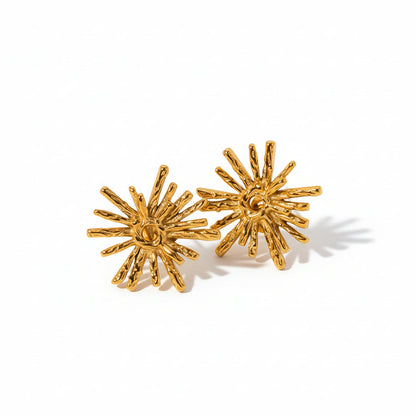 Orek Evara Burning Sun Studs waterproof anti tarnish earrings for women