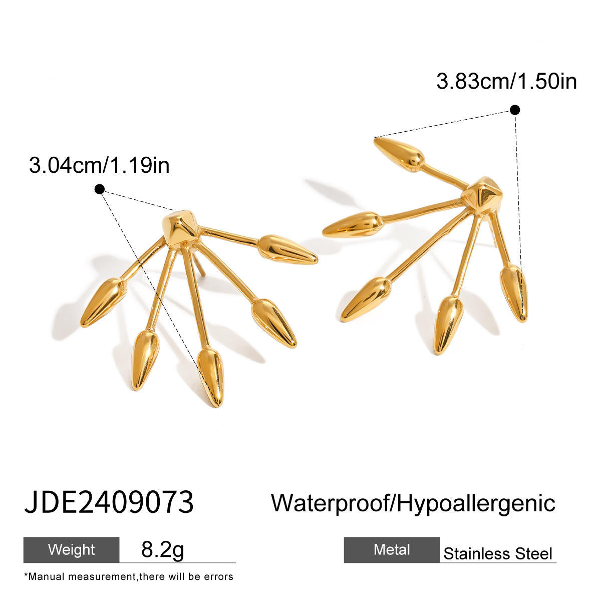 OREK  Anti Tarnish Gold Plated Jewelry 2.5 Micron Premium Finish Long Lasting with 1 Year Exchange Warranty