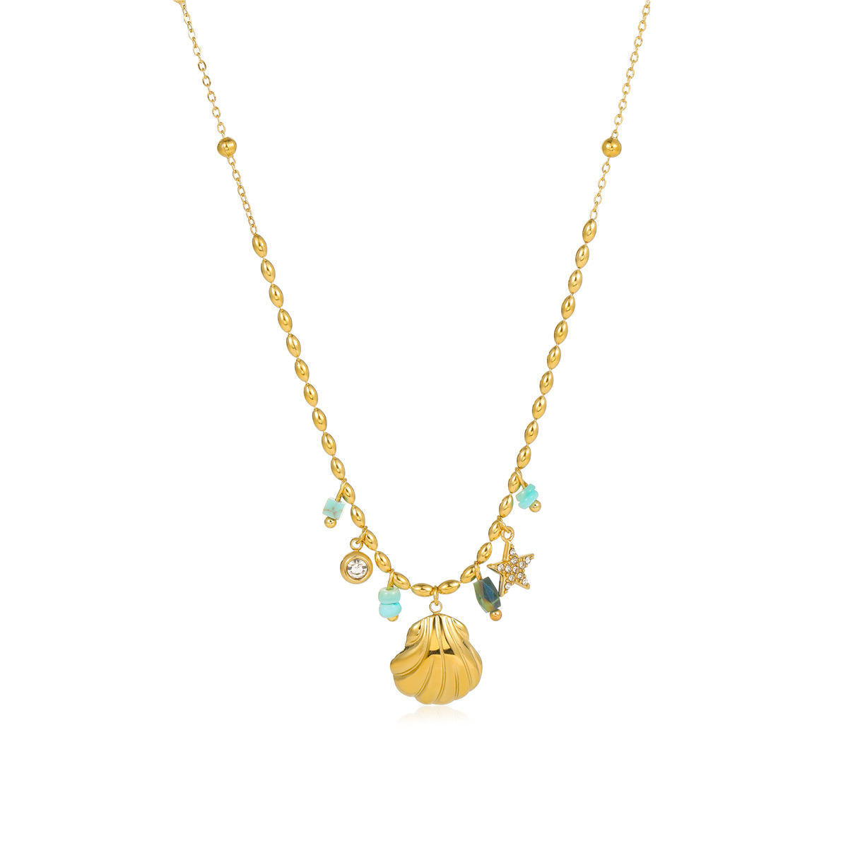 Orek Ciela Ocean Charm Necklace waterproof anti tarnish necklace for women