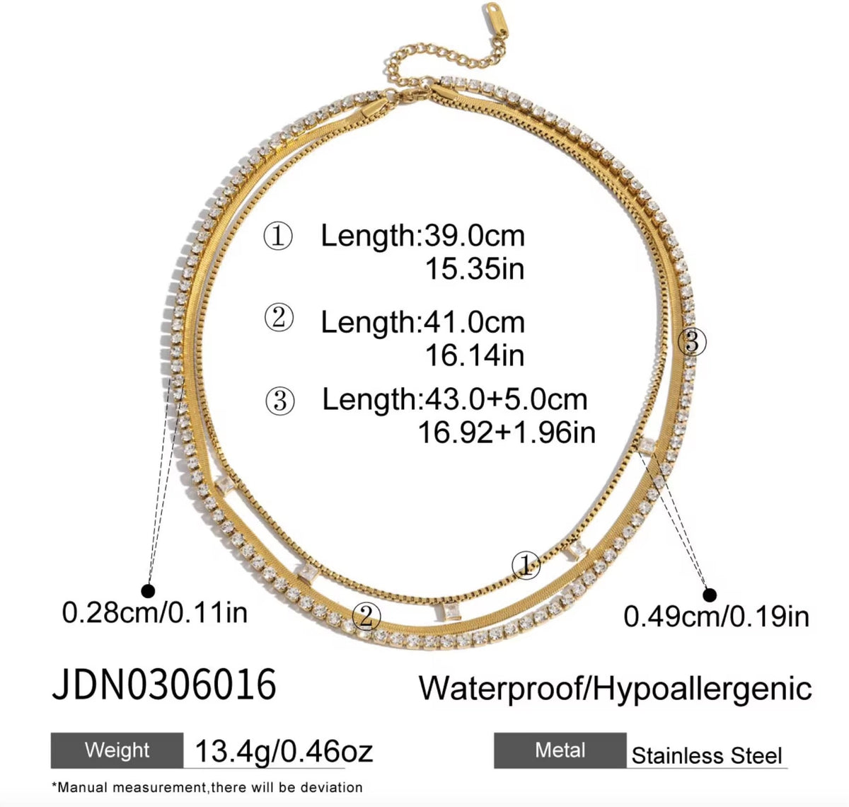 Orek Elia Square Layers Necklace styled look, layered necklaces