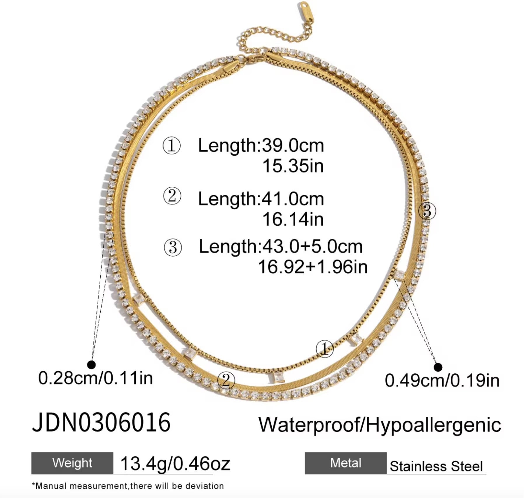 Orek Elia Square Layers Necklace styled look, layered necklaces