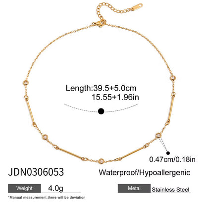 Orek Ira Linear Charm Necklace styled look, pendant necklaces