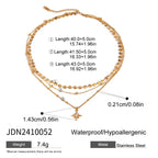 OREK  Anti Tarnish Gold Plated Jewelry 2.5 Micron Premium Finish Long Lasting with 1 Year Exchange Warranty