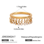 OREK  Anti Tarnish Gold Plated Jewelry 2.5 Micron Premium Finish Long Lasting with 1 Year Exchange Warranty