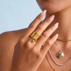 OREK  Anti Tarnish Gold Plated Jewelry 2.5 Micron Premium Finish Long Lasting with 1 Year Exchange Warranty