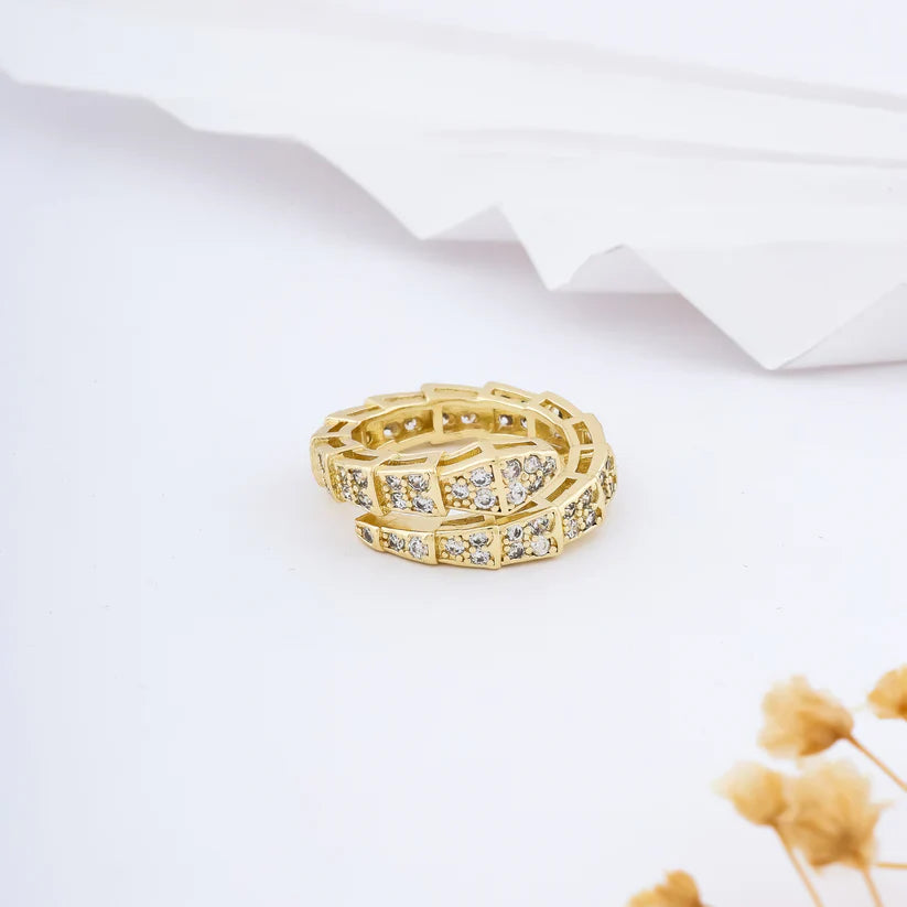 Orek Serpentia Snake Ring waterproof anti tarnish ring for women