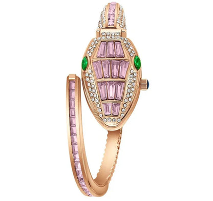 Rose Gold & Blush Pink Serpent Luxe Watch