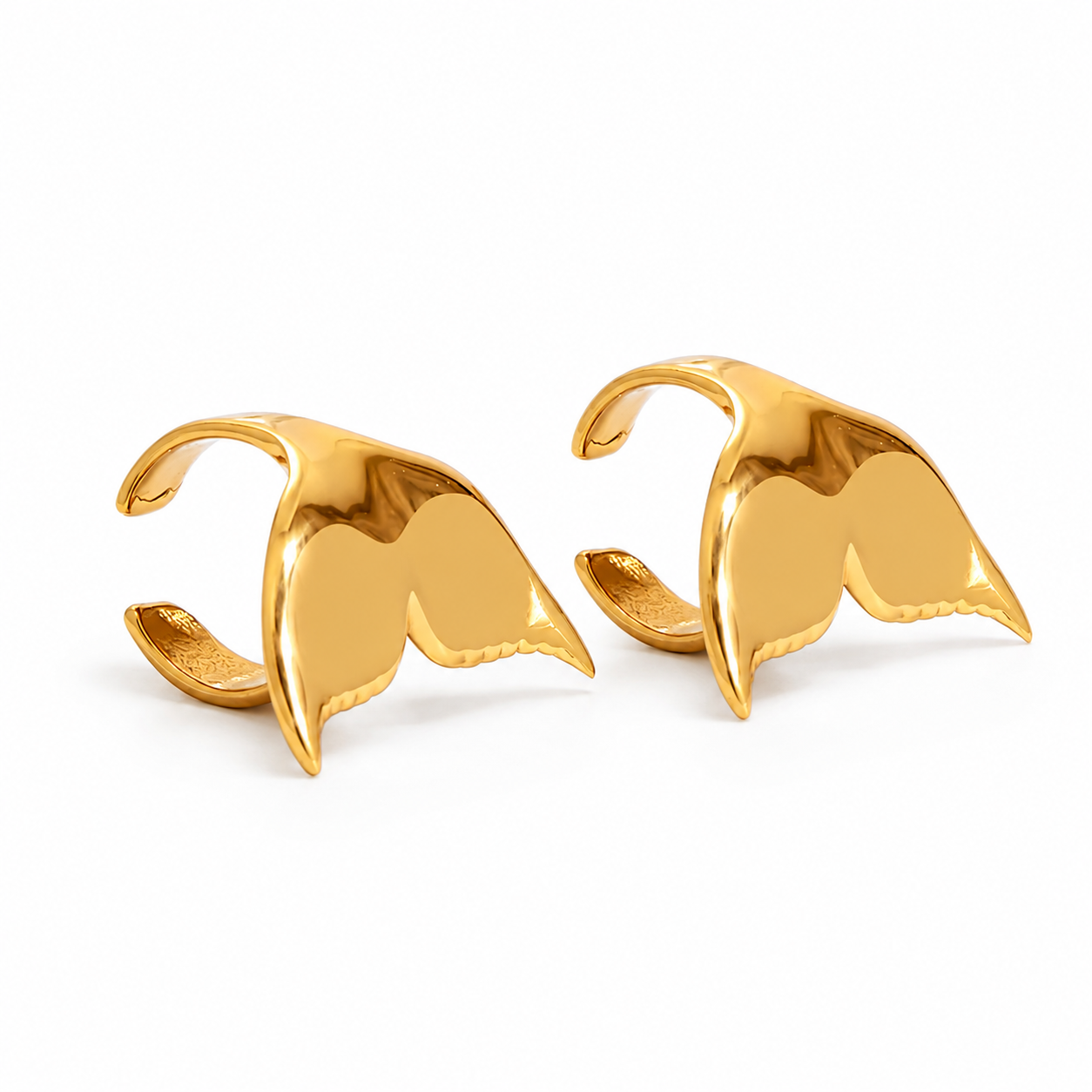 Orek Aira Mermaid Curve Earcuffs gold ear cuffs for women