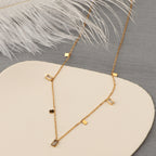 Orek Arelia Square Poise Necklace layered styling inspiration