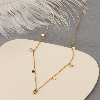 Orek Arelia Square Poise Necklace layered styling inspiration