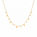 Orek Ivya Liquid Drop Necklace, hypoallergenic 2.5 micron stainless steel, anti-tarnish & waterproof, 1 Year Exchange