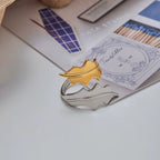 Orek Leaf Accent Ring gold plated ring for women