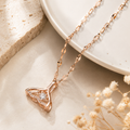 Orek Luna Tidal Muse Necklace waterproof rose gold heart pendant necklace for women