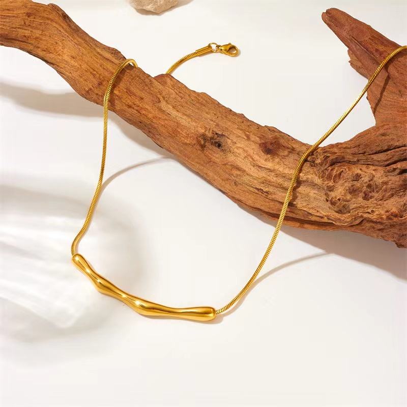 Orek Sora Bamboo Flux Necklace for office wear, gifting and special occasions
